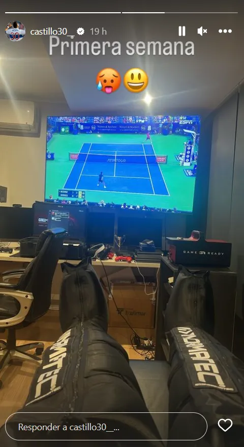 Captura Instagram Nico Castillo.