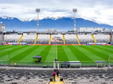 ¿Se juega? Así luce la cancha en la previa de Colo Colo vs la UC