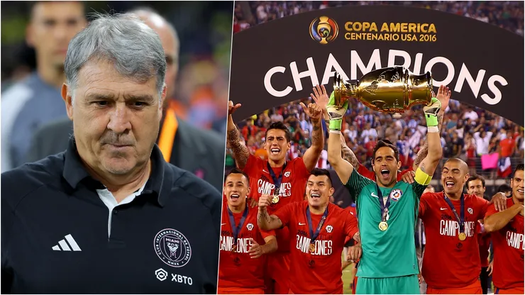 Martino se acordó de las dos finales de Copa América que perdió ante Chile