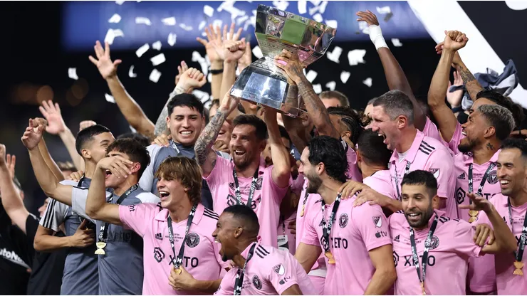Lionel Messi consigue su primer título en Estados Unidos con Inter Miami.