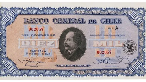 El billete era intercambiable en oro.