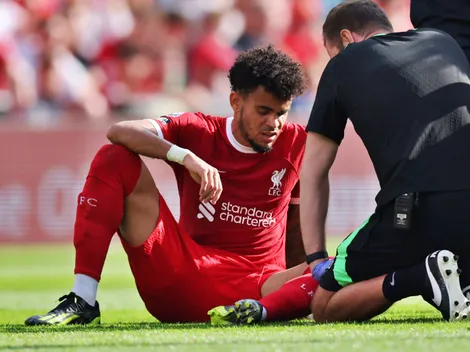 Luis Díaz sale lesionado a sólo semanas de visitar a la Roja con Colombia