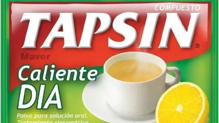 Imagen del Tapsin original que se vende en las farmacias.