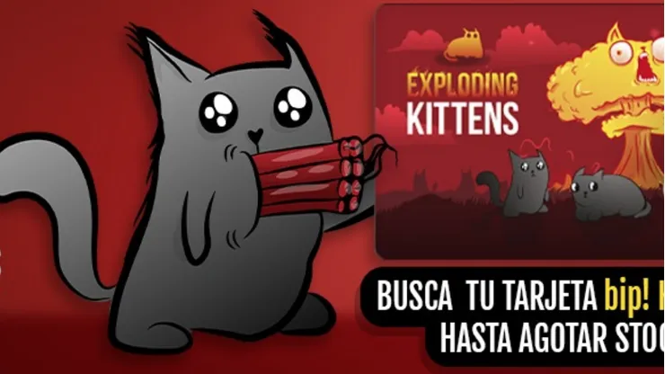 Tarjeta bip! Exploding Kittens