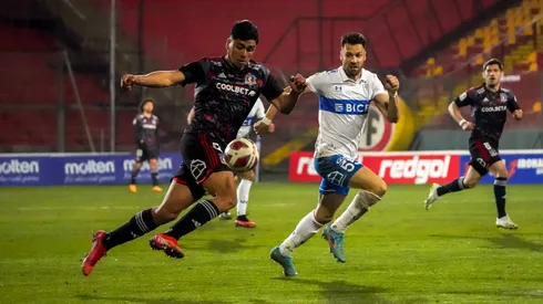 El partido de ida entre la UC y Colo Colo terminó igualado 0-0.