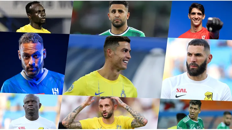 Varias estrellas brillaran en el fútbol de Arabia Saudita.
