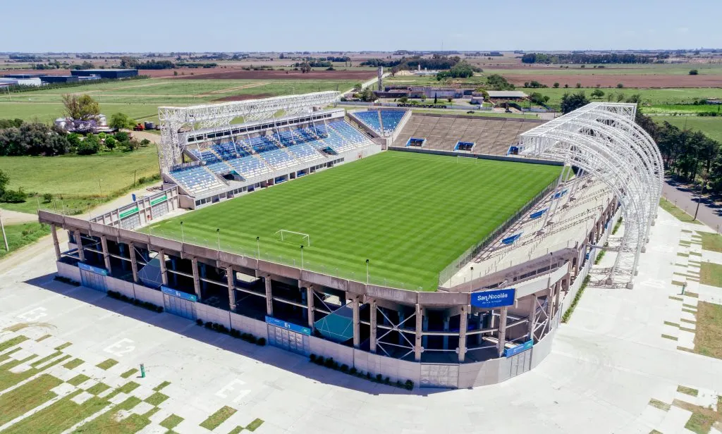El Estadio Único de San Nicolás, recinto donde probablemente se vean las caras Universidad Católica ante River Plate. 