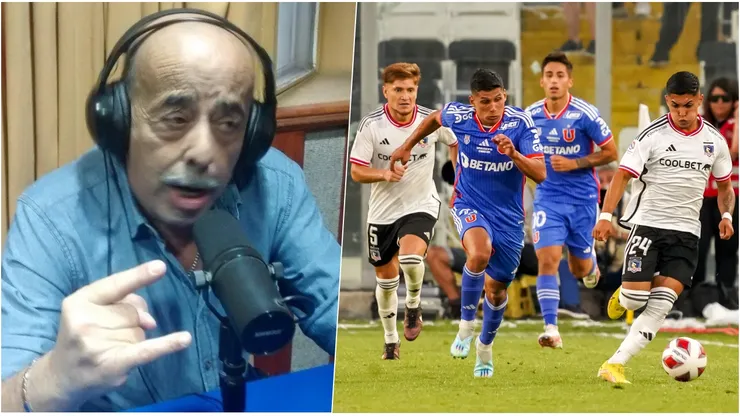 El comentarista y su particular forma de vivir el fútbol chileno.