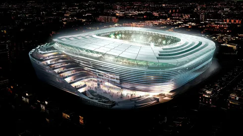 Este es el nuevo estadio Benito Villamarín. Betis renueva su casa de la mano de Manuel Pellegrini.