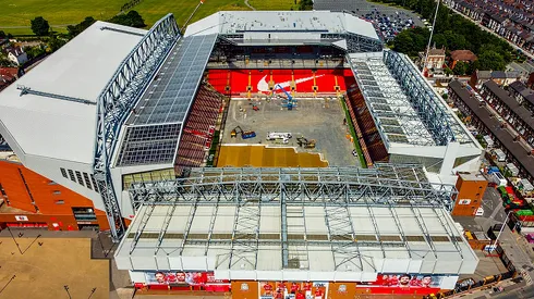 En Europa sí pasa: Dejan tirado al Liverpool con la ampliación del estadio