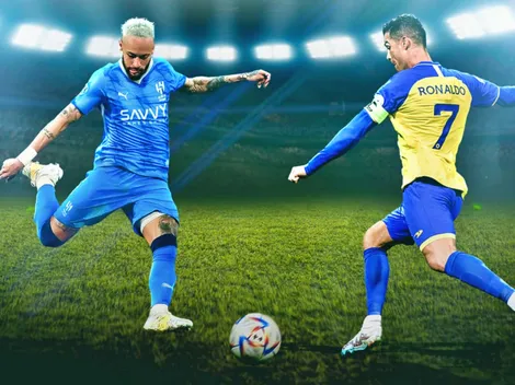 La liga saudí de CR7 y Neymar llega a la TV chilena