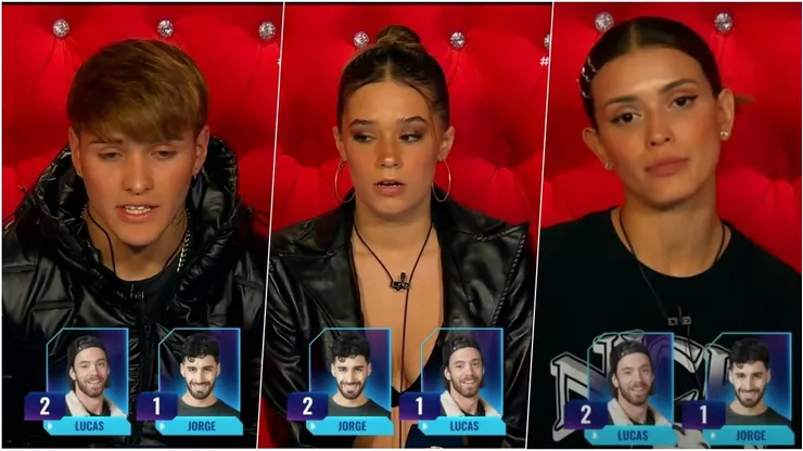 Lucas y Jorge fueron los más votados esta semana.