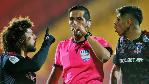 Gilabert no vio un claro penal a favor de Colo Colo.