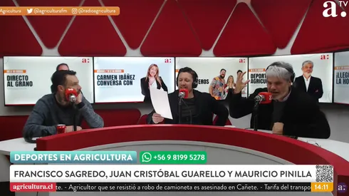 Guarello, Pinilla Sagredo y el galvano de Copa Chile.