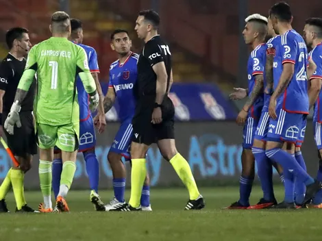 Amenaza con garabatos de la U al árbitro Nicolás Millas