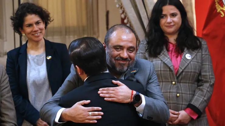 Se realiza un cambio de gabinete ministerial en el Palacio de La Moneda.