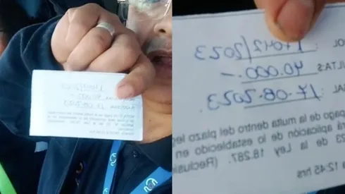 Conductor recibió una multa por abrir puerta trasera de la micro