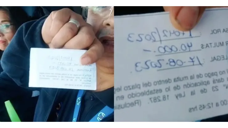 Conductor recibió una multa por abrir puerta trasera de la micro
