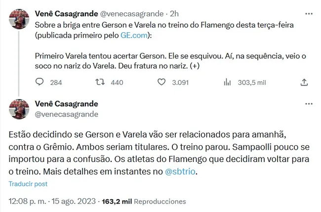 Twitter: @venecasagrande