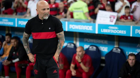 Jorge Sampaoli lleva cuatro meses como entrenador del Flamengo.
