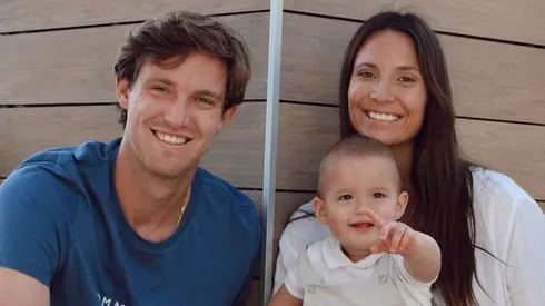 Juanito Jarry y su mamá, Laura Urruticoechea, siguen a Nicolás por todo el circuito.