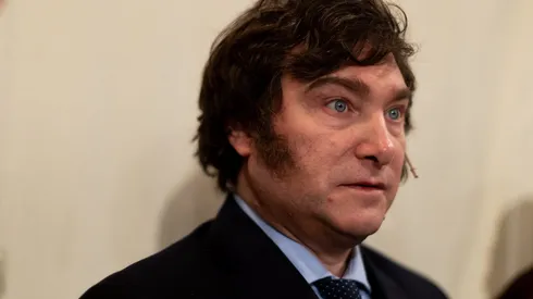 Candidato presidencial de Argentina de Libertad Avanza, Javier Milei