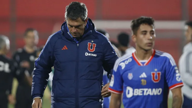 Cristián Castañeda y Pato Mardones hablaron tras el empate de la U contra Curicó.