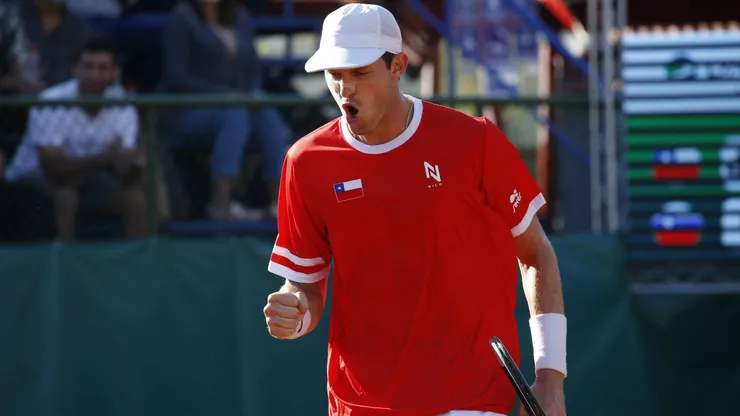 Nicolás Jarry es la principal carta de Chile en la Copa Davis.