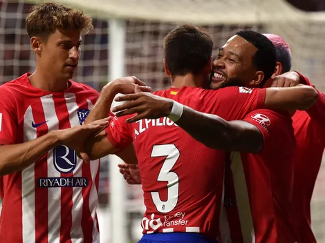 Golazo de Depay en debut del Atlético Madrid