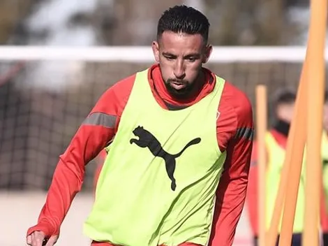 Rápida adaptación: Isla prepara su debut en Independiente