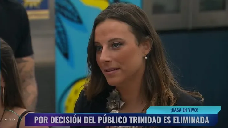 Trinidad es la nueva eliminada del reality.
