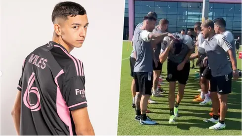 Avilés fue recibido por Messi