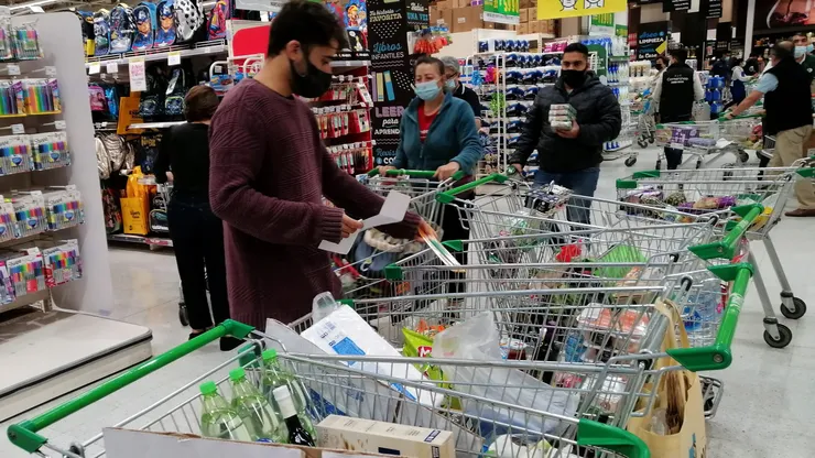 Horario supermercados.
