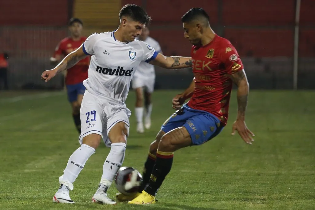 Ronald Fuentes se molestó con sus jugadores (Photosport)