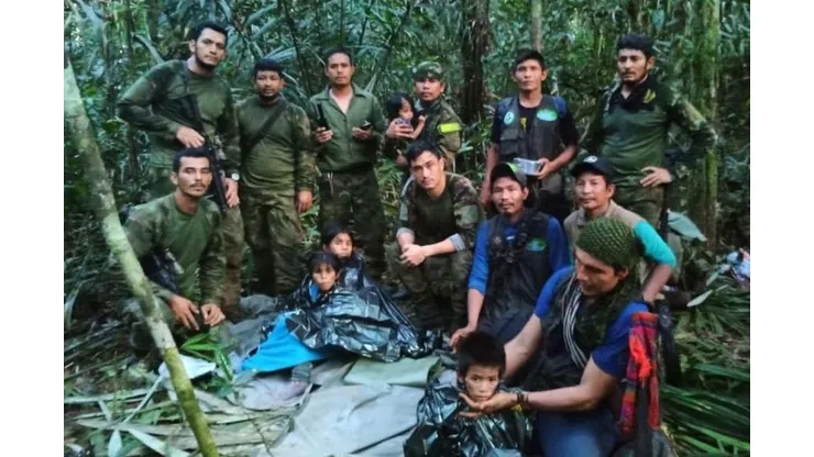 Detienen al papá de los niños perdidos en la selva de Colombia.