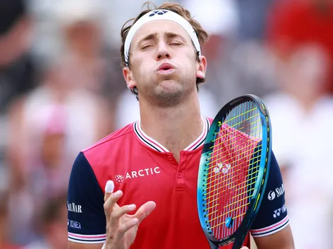 Casper Ruud estalla por un saque anti fair play