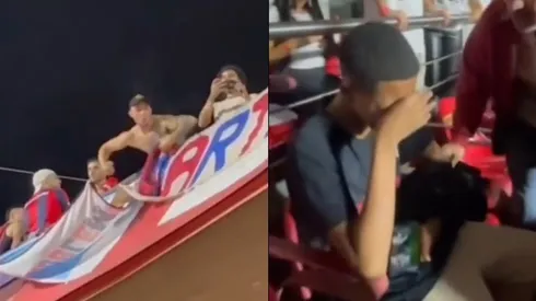 El lamentable hecho ocurrió en el Estadio Morumbí de Sao Paulo.