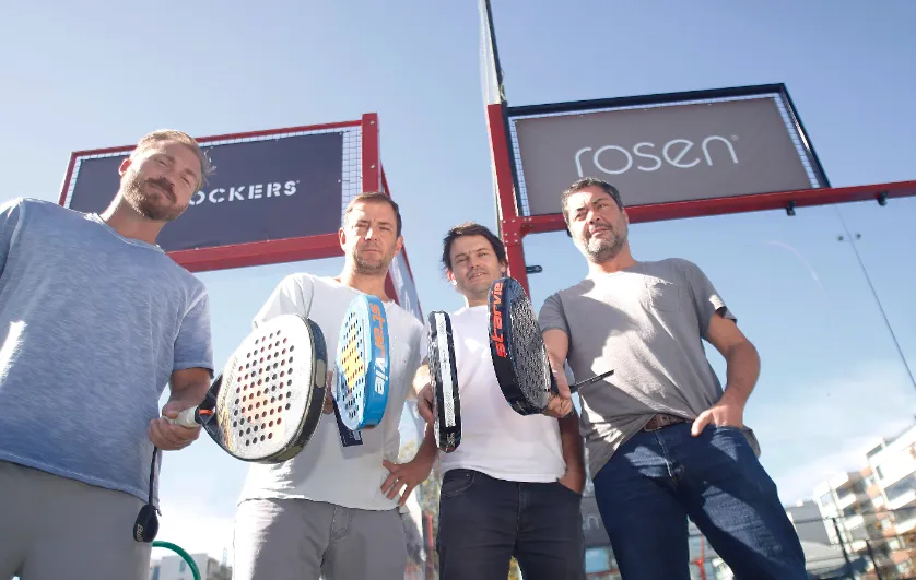 De izquierda a derecha: Diego Gras, Jorge Encina, Martín Ossandón y Matías Jarpa. (Foto: Diario Financiero).