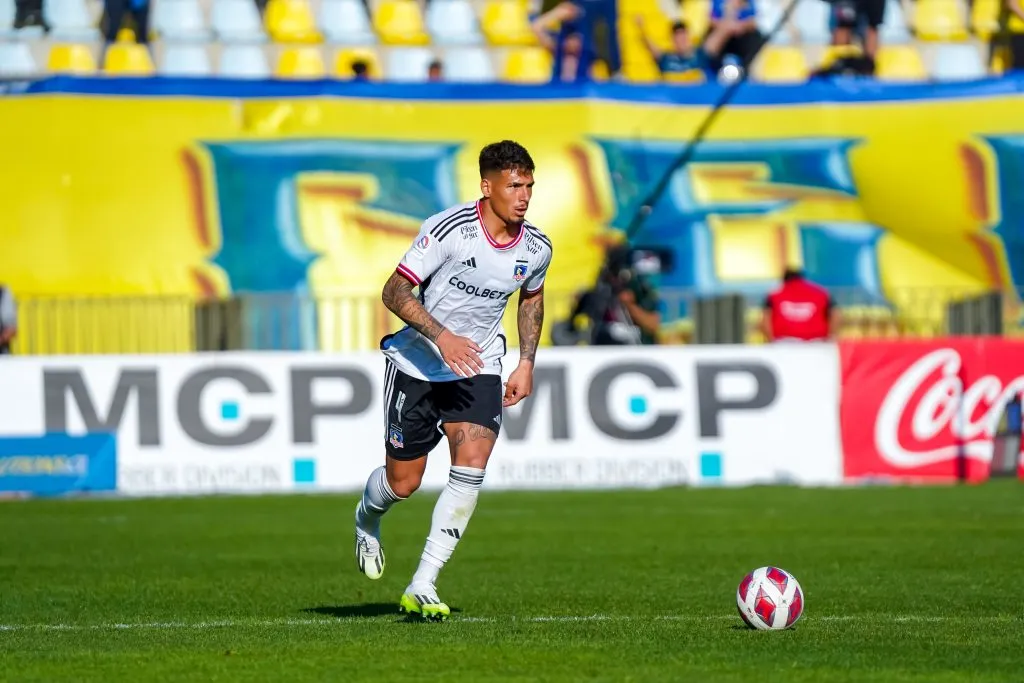 Alan Saldivia agarró camiseta de titular en Colo Colo durante esta temporada 2023. | Foto: Guillermo Salazar.