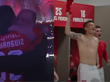 El festejo loco de Charles Aránguiz tras eliminar a River