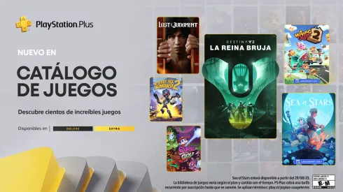 Revisa los videojuegos que llegan en agosto a a PlayStation Plus Extra y Deluxe.