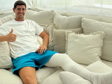 El mensaje de Thibaut Courtois tras su grave lesión