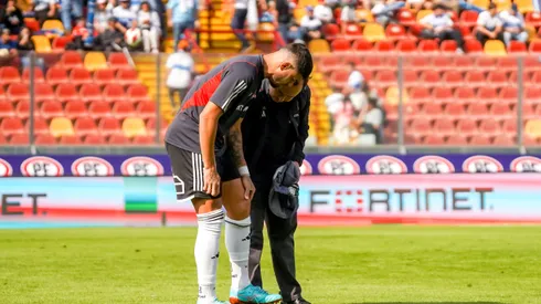 Matías de los Santos sufrió un problema en la rodilla que requirió operación. Aún se recupera.