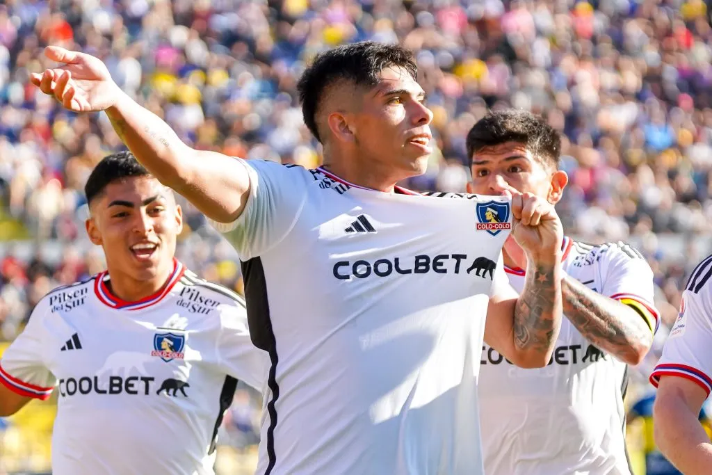 Carlos Palacios ha convertido once goles en Colo Colo durante esta temporada 2023. | Foto: Guillermo Salazar.
