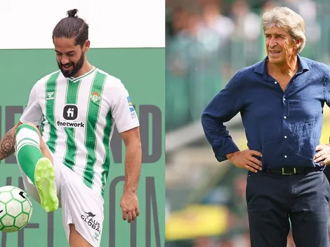 Isco se pone cariñoso con Pellegrini: "Vivimos momentos muy bonitos"