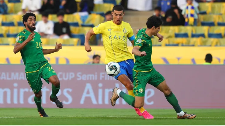 Cristiano Ronaldo clave con Al Nassr ante Al Shorta en la Liga de Campeones Árabe.