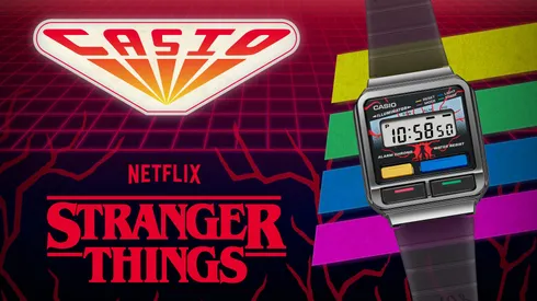 Casio lanzará un increíble reloj temático de la serie de Netflix.