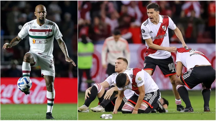 Felipe Melo se acordó de River Plate tras su eliminación en Copa Libertadores.