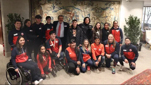 Los deportistas recibieron un apoyo importante