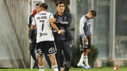 Gustavo Quinteros está muy contento con lo mostrado por Carlos Palacios esta campaña.